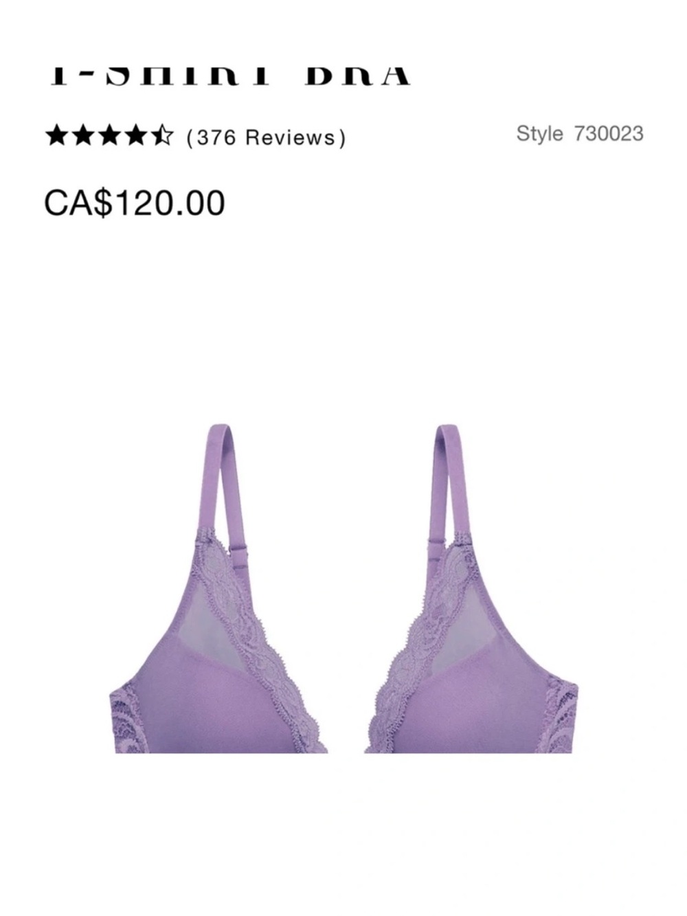 Natori Lavender bra